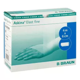 ASKINA Elast Fine Bandage 6 cmx4 m irtonainen, 20 kpl