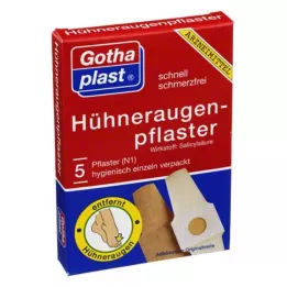 GOTHAPLAST Cornmed maissilaastari 2x6 cm, 5 kpl