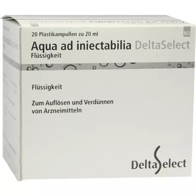 AQUA AD iniectabilia muovia, 20X20 ml