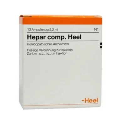 Hepar comp.Heel ampullit, 10 kpl Hepar comp.Heel ampullit, 10 kpl