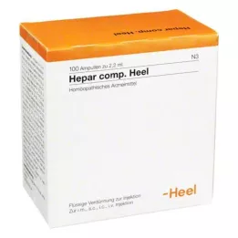 HEPAR COMP.Kanta-ampullit, 100 kpl