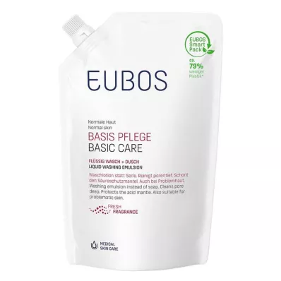 EUBOS FLÜSSIG punainen w.fresh-tuoksun täydennyslataus, 400 ml EUBOS FLÜSSIG punainen w.fresh-tuoksun täydennyslataus, 400 ml