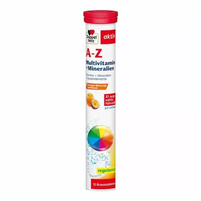 DOPPELHERZ A-Z Multivitamiini+Mineraalit poreilevat tabletit, 15 kpl
