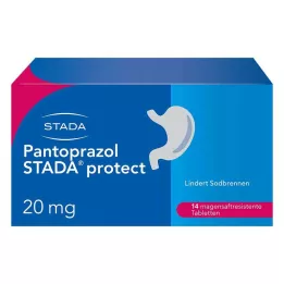 PANTOPRAZOL STADA protect 20 mg enteropäällysteinen tabletti, 14 kpl