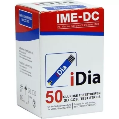 IDIA IME-DC Verensokeritestiliuskat, 50 kpl