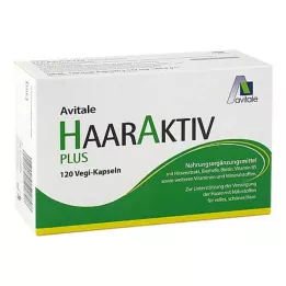 HAARAKTIV Plus kasvikapselit, 120 kapselia