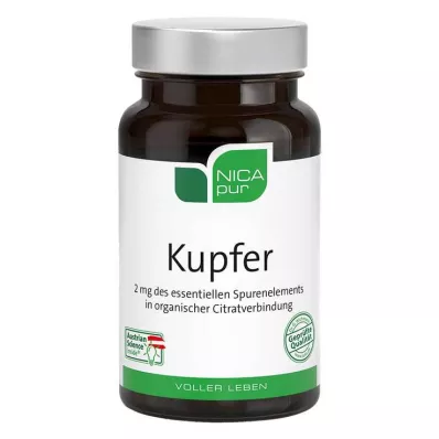 NICAPUR Kuparikapselit, 60 kpl NICAPUR Kuparikapselit, 60 kpl