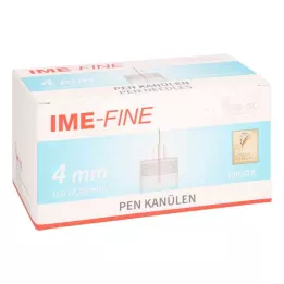 IME-hieno Universal Pen -kanyyli 31 G 4 mm, 100 kpl