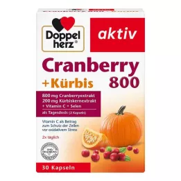 DOPPELHERZ Karpalo+Kurpitsa-kapselit, 30 kapselia