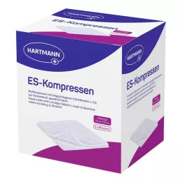 ES-KOMPRESSEN steriili 7,5x7,5 cm 12x irtopakkaus, 5X20 kpl