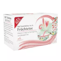 H&S C-vitamiinia sisältävät hedelmät, suodatinpussi, 20X2,7 g