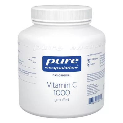 PURE ENCAPSULATIONS C-vitamiini 1000 paisutettua kapselia, 250 kpl PURE ENCAPSULATIONS C-vitamiini 1000 paisutettua kapselia, 250 kpl