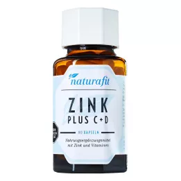 NATURAFIT Sinkki Plus C+D kapselit, 90 kapselia