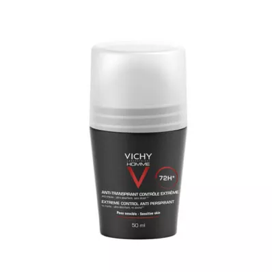 Vichy Homme Roll-on 72h Extreme Control -deodorantti, 50 ml