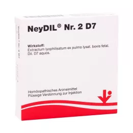 NEYDIL N:o 2 D 7 Ampullit, 5X2 ml