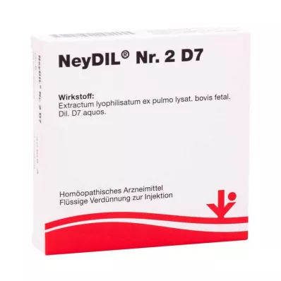 NEYDIL N:o 2 D 7 Ampullit, 5X2 ml