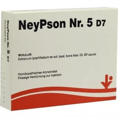 NEYPSON N:o 5 D 7 Ampullit, 5X2 ml