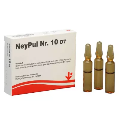 Neypul No.10 D 7 ampulli, 5X2 ml