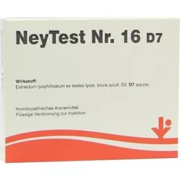 NEYTEST N:o 16 D 7 Ampullit, 5X2 ml