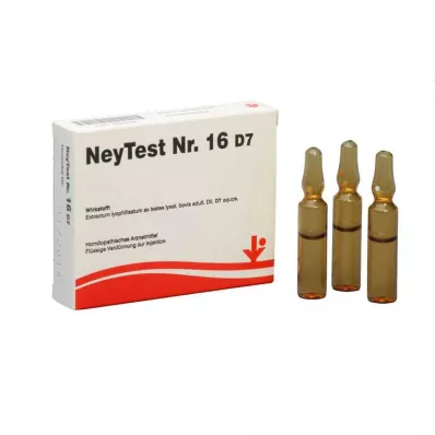 Neytest nro 16 D 7 ampullia, 5 x 2 ml Neytest nro 16 D 7 ampullia, 5 x 2 ml