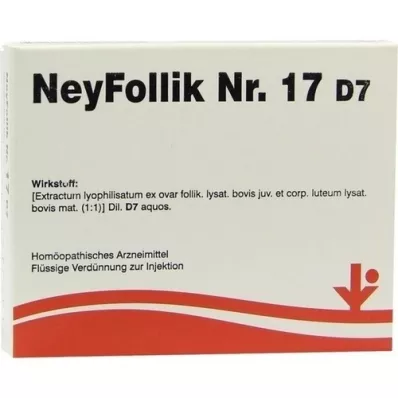 NEYFOLLIK N:o 17 D 7 Ampullit, 5X2 ml, 5X2 ml