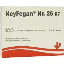 NEYFEGAN N:o 26 D 7 Ampullit, 5X2 ml