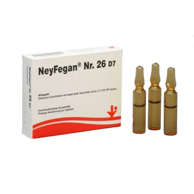 NEYFEGAN N:o 26 D 7 Ampullit, 5X2 ml