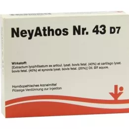 NEYATHOS N:o 43 D 7 Ampullit, 5X2ml