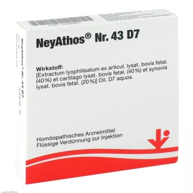 Neyathos No.43 D 7 ampulli, 5X2 ml Neyathos No.43 D 7 ampulli, 5X2 ml
