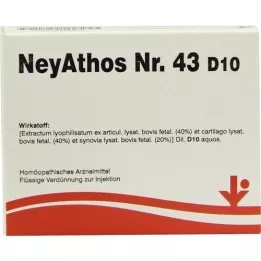 NEYATHOS N:o 43 D 10 ampullia, 5X2 ml