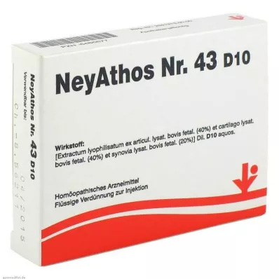 Neyathos No.43 D 10 ampullia, 5X2 ml Neyathos No.43 D 10 ampullia, 5X2 ml