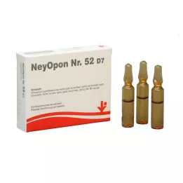 NEYOPON N:o 52 D 7 Ampullit, 5X2 ml, 5X2 ml