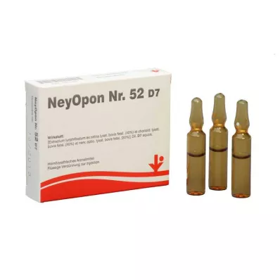 NEYOPON N:o 52 D 7 Ampullit, 5X2 ml, 5X2 ml