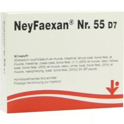 NEYFAEXAN N:o 55 D 7 Ampullit, 5X2ml