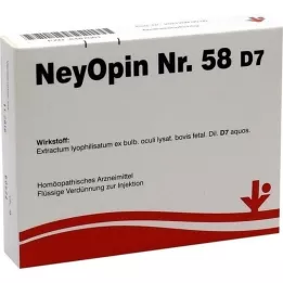 NEYOPIN N:o 58 D 7 Ampullit, 5X2 ml, 5X2 ml
