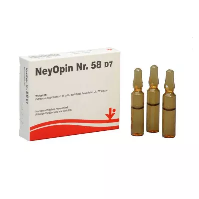 Neyopin No.58 D 7 ampulli, 5X2 ml