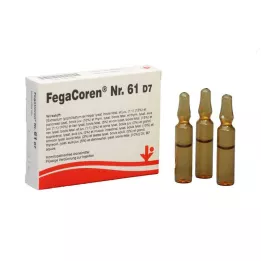 FEGACOREN N:o 61 D 7 Ampullit, 5X2 ml, 5X2 ml
