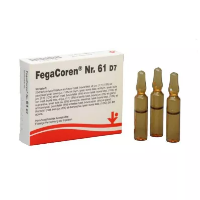FEGACOREN N:o 61 D 7 Ampullit, 5X2 ml, 5X2 ml