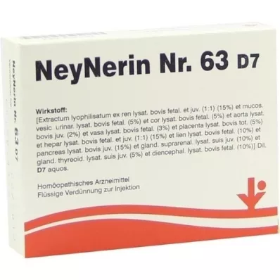 NEYNERIN N:o 63 D 7 Ampullit, 5X2 ml, 5X2 ml