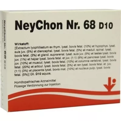 NEYCHON N:o 68 D 10 ampullia, 5X2 ml