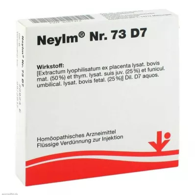 Neyim No.73 D 7 ampulli, 5X2 ml
