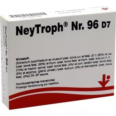 NEYTROPH N:o 96 D 7 Ampullit, 5X2 ml