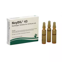 NeyDIL® No. 43 Revitorgan® D4 pro vet.Ampullit, 5x2 ml