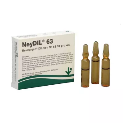 NeyDIL® No. 63 Revitorgan® D4 pro vet.Ampullit, 5x2 ml NeyDIL® No. 63 Revitorgan® D4 pro vet.Ampullit, 5x2 ml