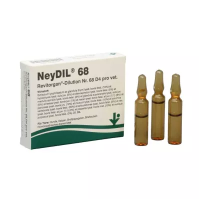 NEYDIL N:o 68 Revitorgan Dil.D 4 per vet. ampullia, 5X2 ml NEYDIL N:o 68 Revitorgan Dil.D 4 per vet. ampullia, 5X2 ml