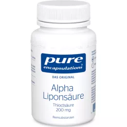 PURE ENCAPSULATIONS Alfa-lipoiinihappokapselit, 60 kapselia
