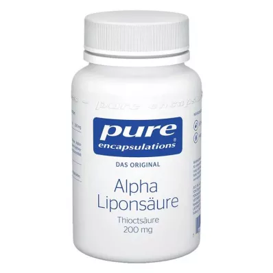 PURE ENCAPSULATIONS Alfa-lipoiinihappokapselit, 60 kapselia