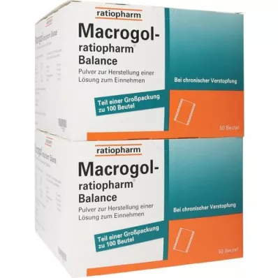 MACROGOL-ratiopharm Balance Plv.z.H.e.L.z.Einn., 100 kpl