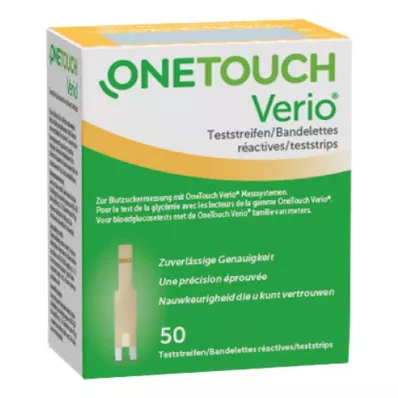 ONE TOUCH Verio-testiliuskat, 50 kpl
