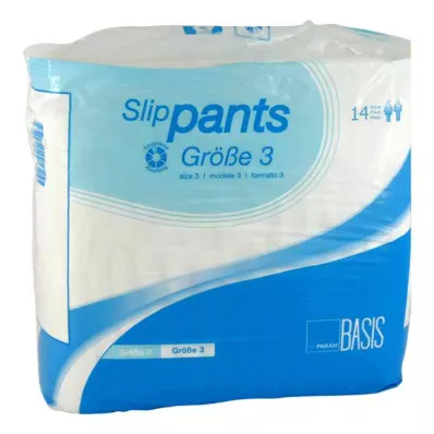 Param Slip Pants Basic koko 3 (14 kpl)